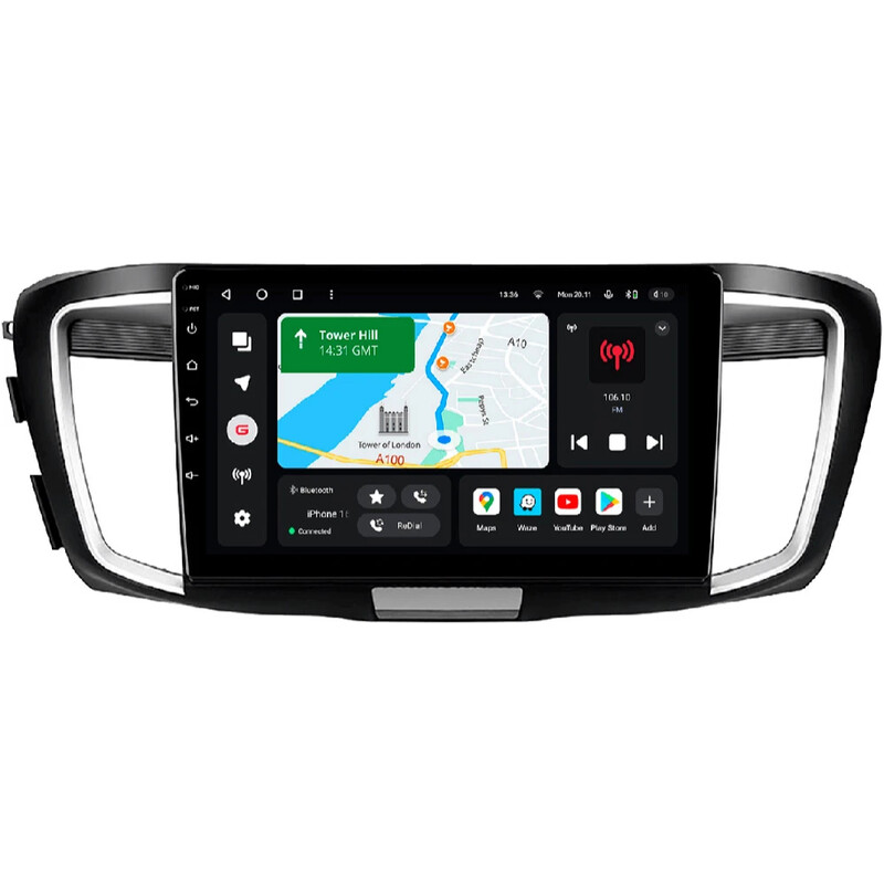 Штатная магнитола Gazer T6010 для Honda Accord 9 (CR) 2012-2018 (T6010-CR)