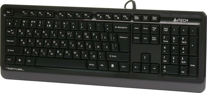 Клавиатура A4Tech Fstyler FKS10 Grey