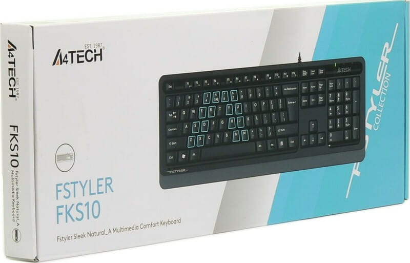 Клавиатура A4Tech Fstyler FKS10 Grey