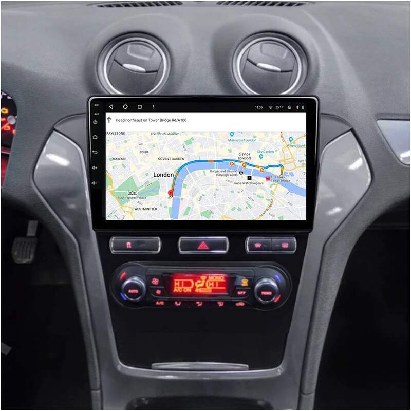 Штатна магнітола Gazer T6010 Pro для Ford Mondeo IV 2011-2014 (T6010-CD350-PROMAX)