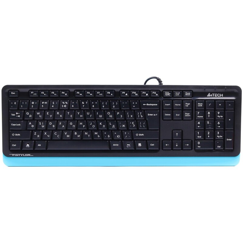 Клавиатура A4Tech Fstyler FKS10 Blue