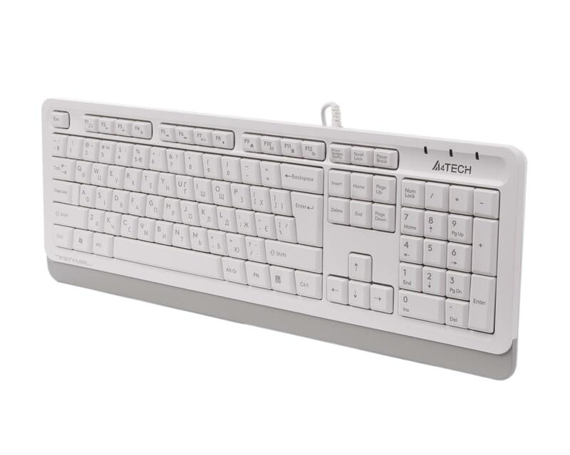 Клавиатура A4Tech Fstyler FKS10 White