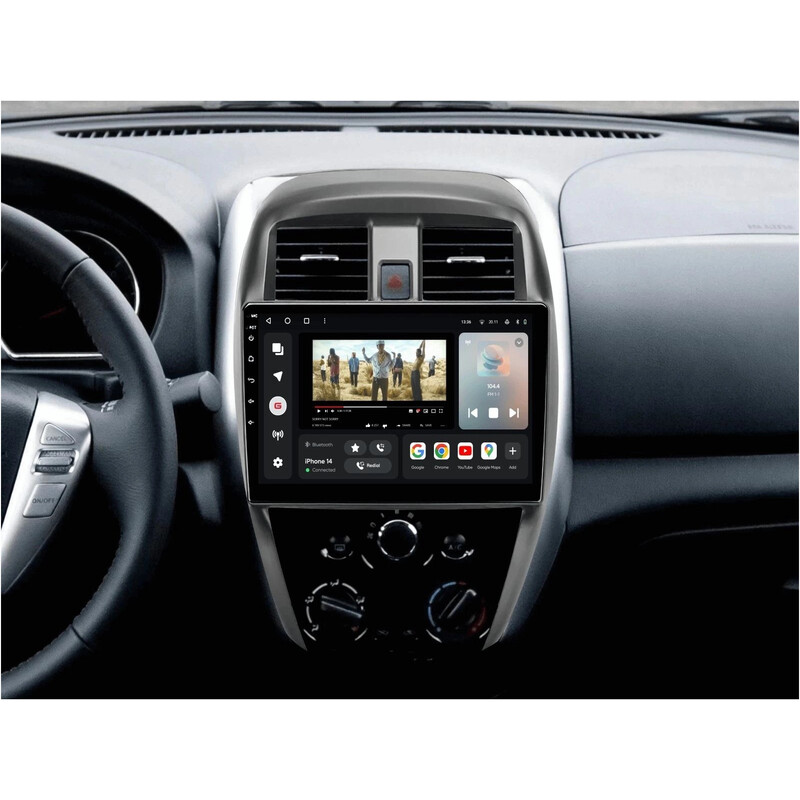 Штатна магнітола Gazer T6010 для Nissan Sunny 2014-2016 (T6010-C17F)