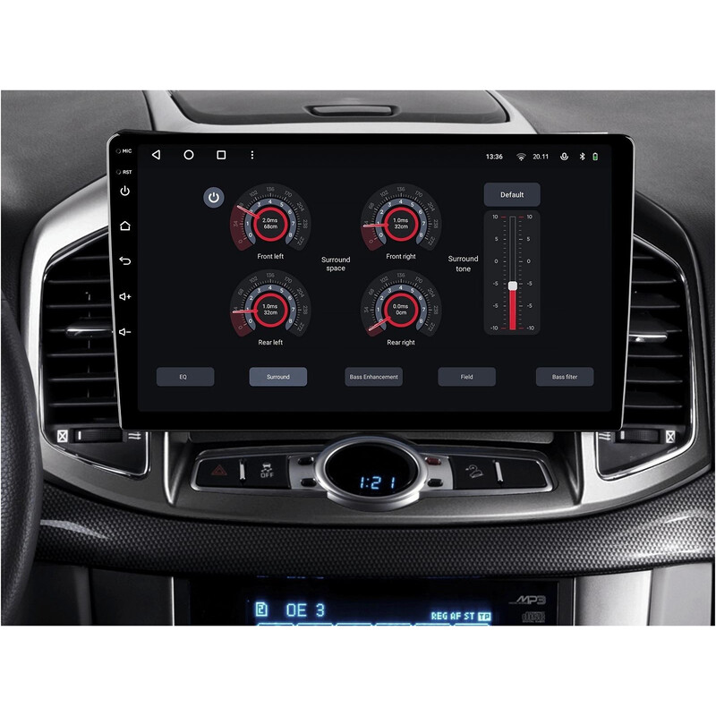 Штатна магнітола Gazer T6010 Pro для Chevrolet Captiva I 2011-2016 (T6010-C140-PROMAX)