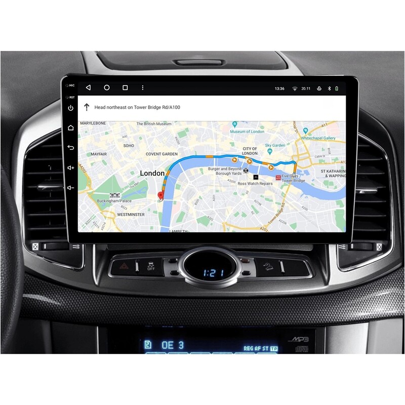 Штатна магнітола Gazer T6010 Pro для Chevrolet Captiva I 2011-2016 (T6010-C140-PRO)