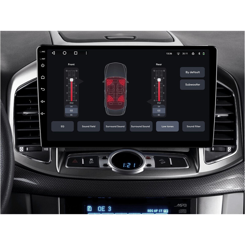 Штатна магнітола Gazer T6010 Pro для Chevrolet Captiva I 2011-2016 (T6010-C140-PRO)