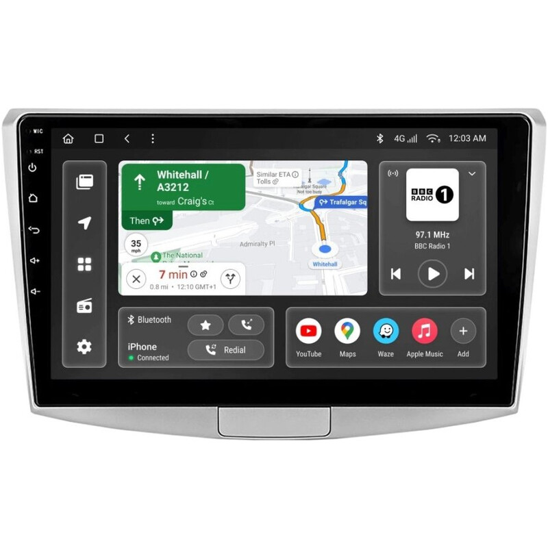 Штатная магнитола Gazer T6010 для Volkswagen Passat (B7) 2010-2015 (T6010-B7)