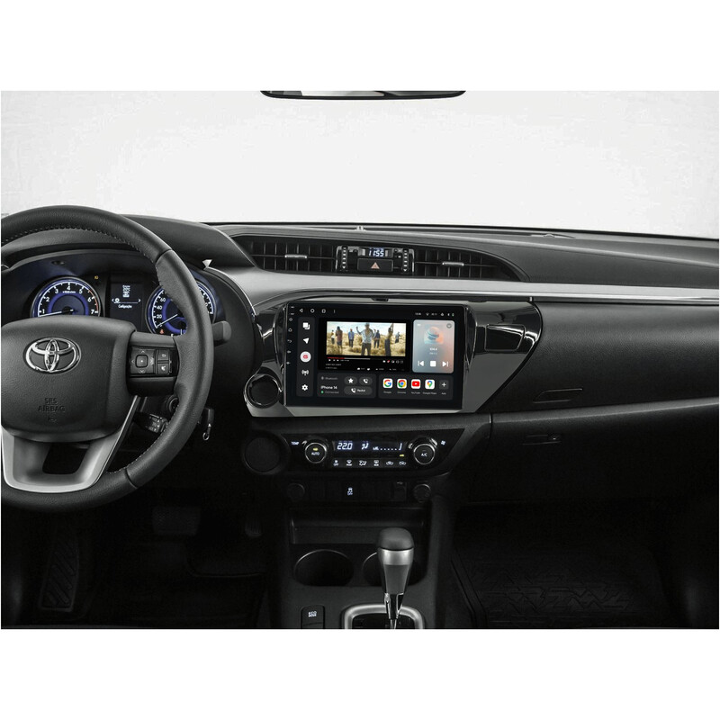 Штатна магнітола Gazer T6010 Pro Max для Toyota Hilux (AN120) 2015-2020 (T6010-AN120-PROMAX)