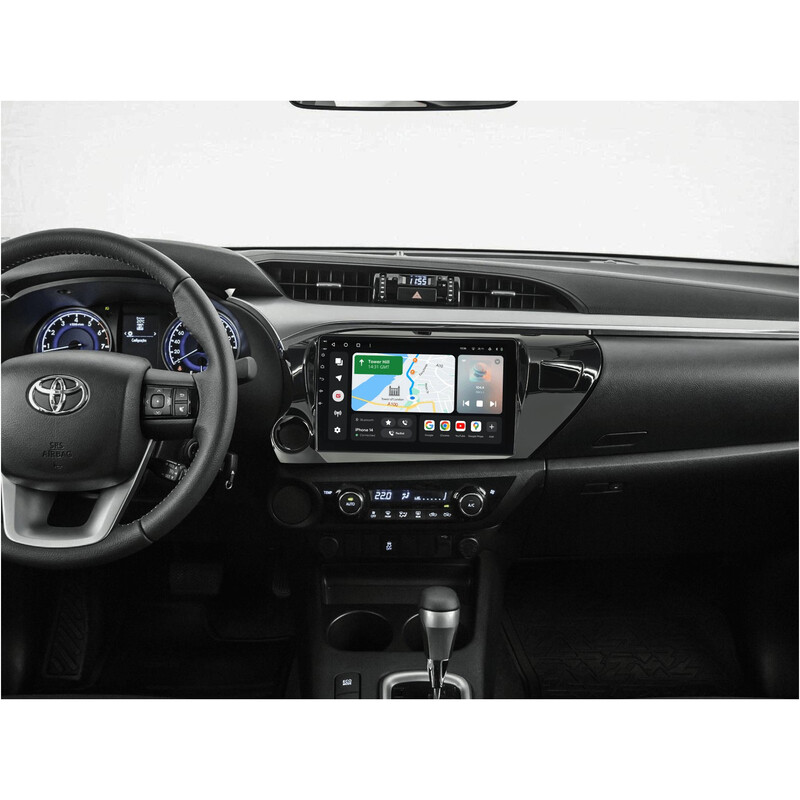 Штатная магнитола Gazer T6010 Pro для Toyota Hilux (AN120) 2015-2020 (T6010-AN120-PRO)