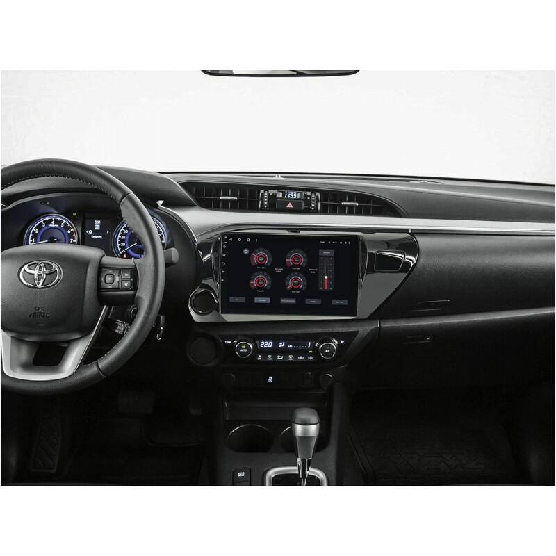 Штатная магнитола Gazer T6010 Pro для Toyota Hilux (AN120) 2015-2020 (T6010-AN120-PRO)