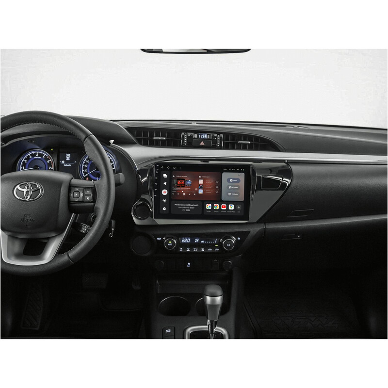 Штатна магнітола Gazer T6010 для Toyota Hilux (AN120) 2015-2020 (T6010-AN120)