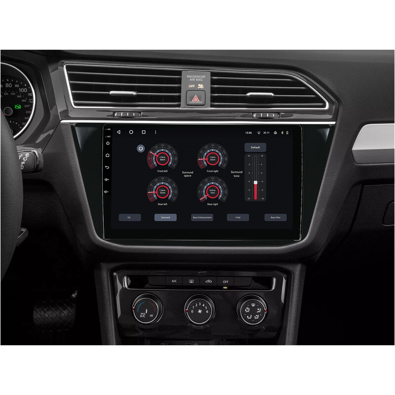 Штатна магнітола Gazer T6010 Pro Max для Volkswagen Tiguan II (AD) 2016-2022 (T6010-AD/L-PROMAX)