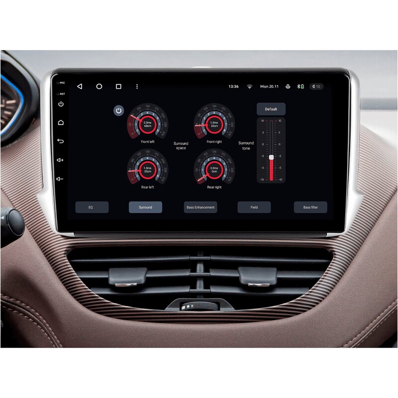 Штатная магнитола Gazer T6010 для Peugeot 2008 I, 208, 2013-2020 (T6010-A94F)