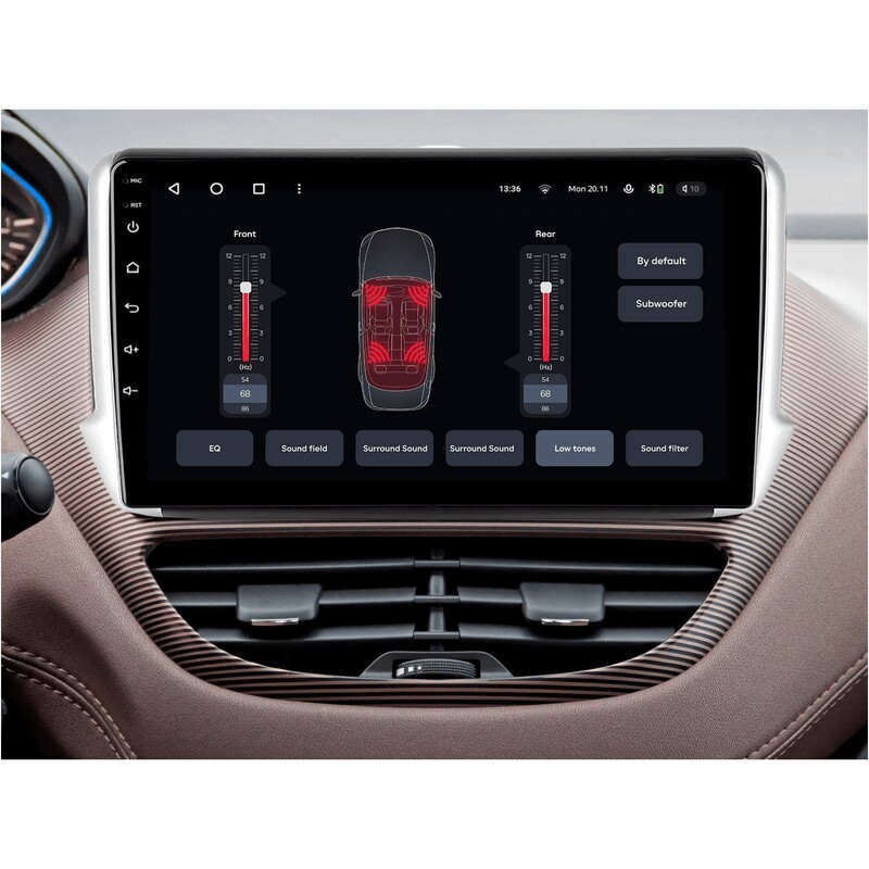 Штатная магнитола Gazer T6010 для Peugeot 2008 I, 208, 2013-2020 (T6010-A94F)