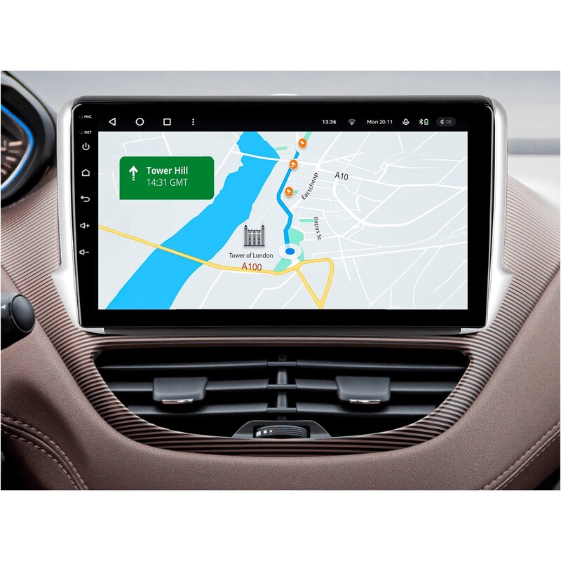 Штатная магнитола Gazer T6010 для Peugeot 2008 I, 208, 2013-2020 (T6010-A94F)