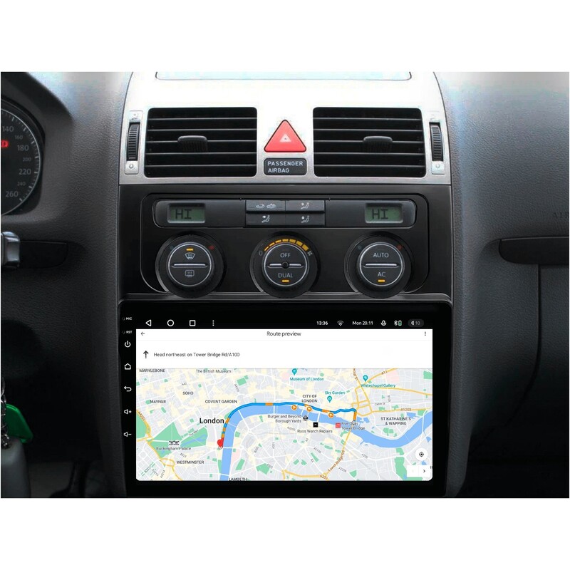 Штатна магнітола Gazer T6010 Pro Max для Volkswagen Touran I (1T) 2003-2010 (T6010-1T-PROMAX)