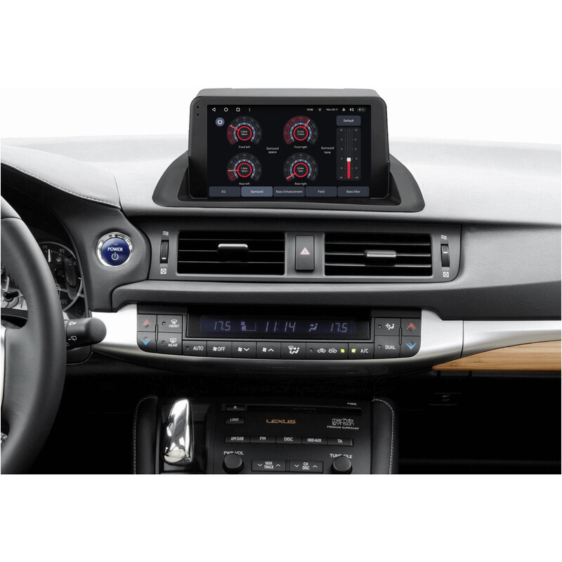 Штатная магнитола Gazer T6009 Pro Max для Lexus CT, CT200, CT200h 2010-2018 (T6009-ZWA10-PROMAX)