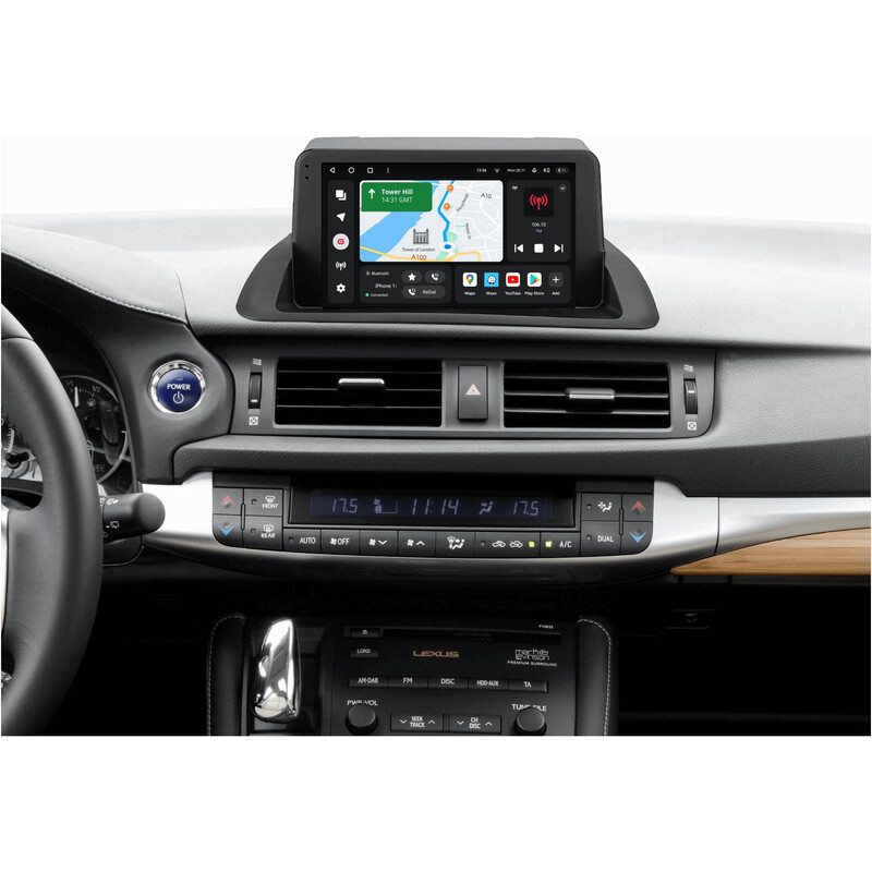 Штатная магнитола Gazer T6009 Pro Max для Lexus CT, CT200, CT200h 2010-2018 (T6009-ZWA10-PROMAX)