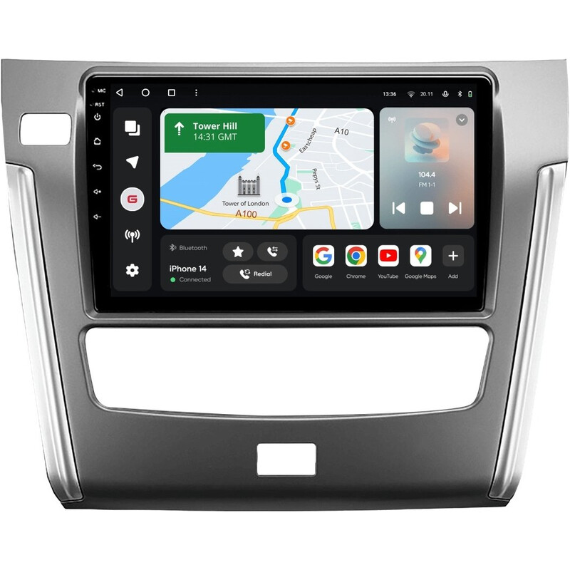 Штатна магнітола Gazer T6009 Pro для Nissan Patrol (Y62) 2010-2020 (T6009-Y62-PRO)
