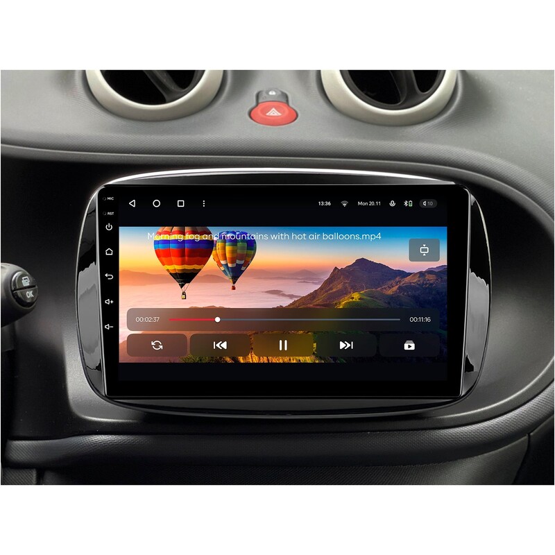 Штатна магнітола Gazer T6009 Pro Max для Smart Fortwo 3 (C453, A453, W453) 2014-2020 (T6009-W453-PROMAX)