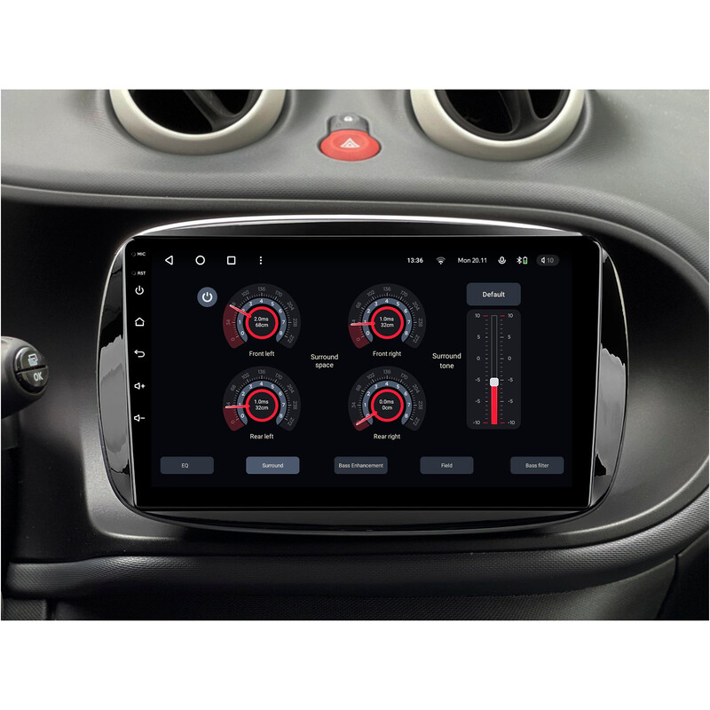 Штатна магнітола Gazer T6009 Pro Max для Smart Fortwo 3 (C453, A453, W453) 2014-2020 (T6009-W453-PROMAX)