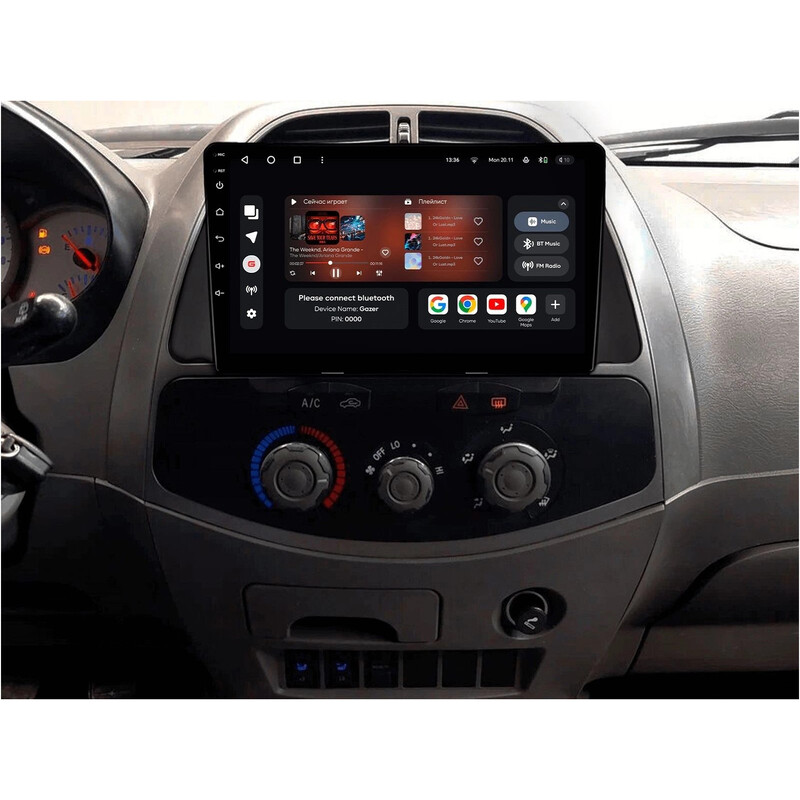 Штатная магнитола Gazer T6009 Pro Max для Chery Tiggo I (T11) 2005-2013 (T6009-T11-PROMAX)