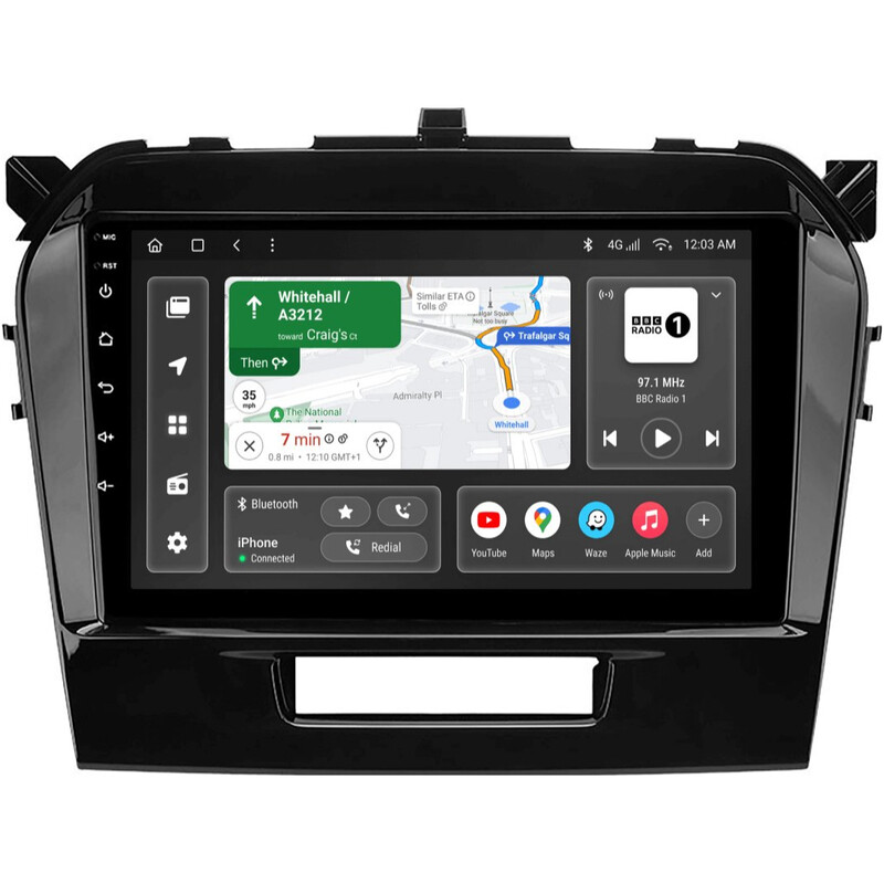 Штатная магнитола Gazer T6009 Pro для Suzuki Vitara IV (LY) 2014-2018 (T6009-SLY-PRO)