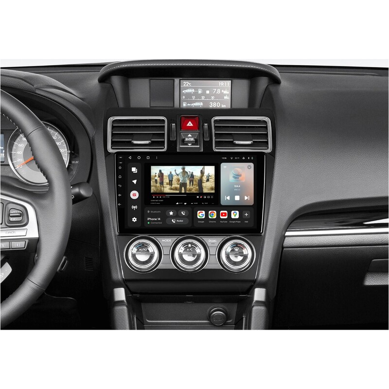 Штатная магнитола Gazer T6009 Pro Max для Subaru Forester IV (SJ) 2015-2018 (T6009-SJF-PROMAX)