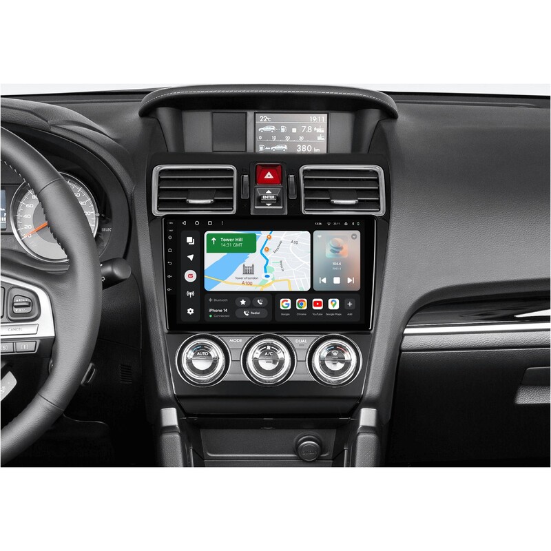 Штатна магнітола Gazer T6009 для Subaru Forester IV (SJ) 2015-2018 (T6009-SJF)