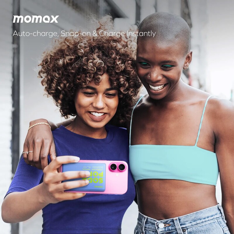Універсальна мобільна батарея Momax 10000mAh 20W Blue (IP137AB)
