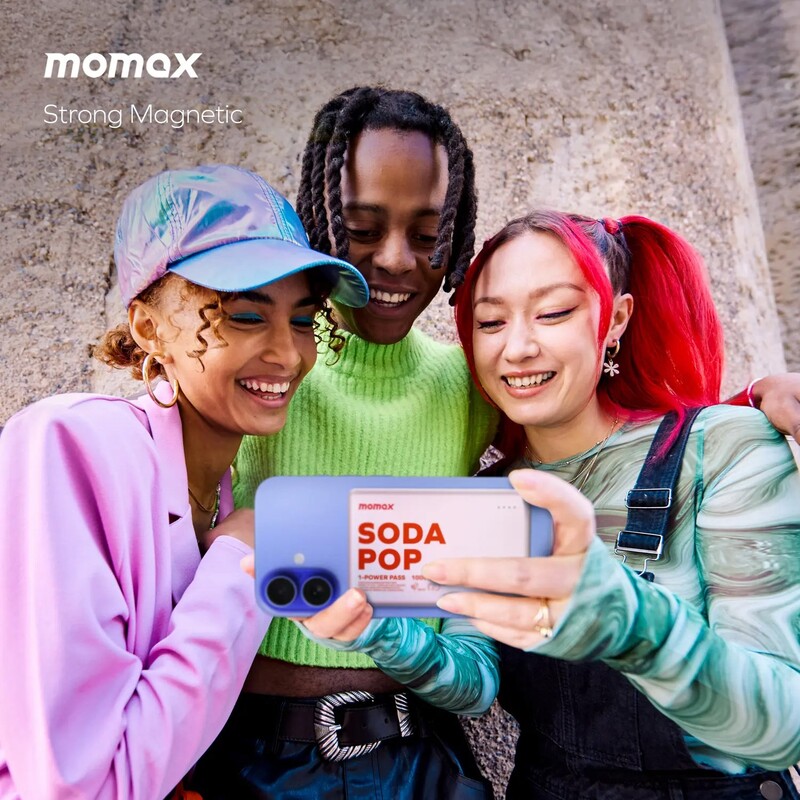 Універсальна мобільна батарея Momax 10000mAh 20W Pink (IP137AP2)