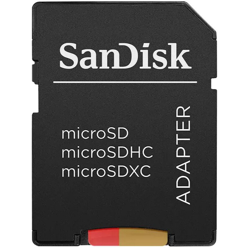 Карта пам"яті SanDisk Extreme microSDXC 2TB UHS-I U3 V30 A2 + SD адаптер (SDSQXAV-2T00-GN6MA)