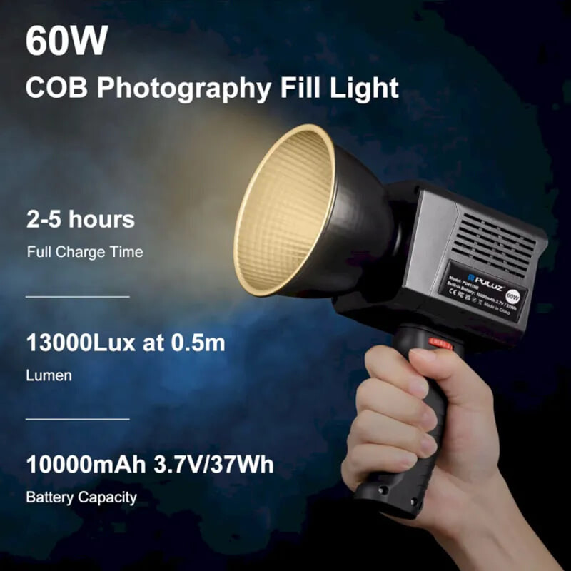 Студийный видео свет Puluz 60W 6500K (PU3060EU)