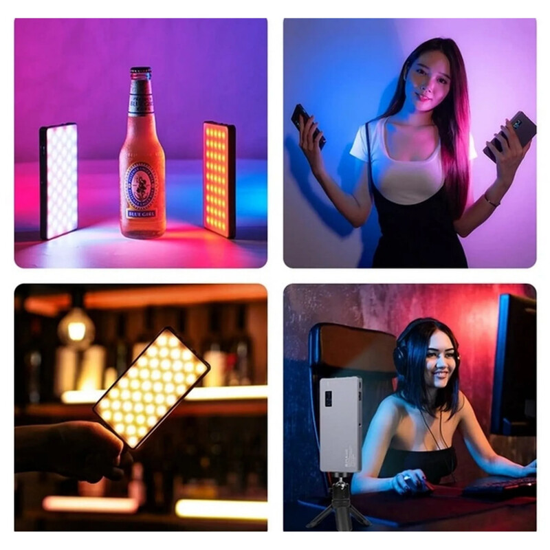 Лампа Puluz RGB Black (PU633)