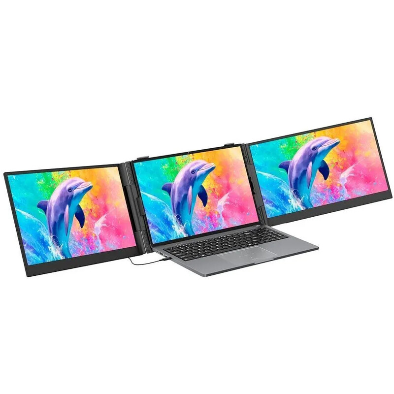 Монитор портативный Blackview 15.3" DCM8 Pro Dual Screen (BVDCM8PRO) IPS Grey