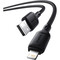 Фото - Кабель Baseus Silky Series Fast Charging USB Type-A - Lightning (M/M), 2.4A, 2 м, Black (P10377702113-01) | click.ua