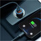 Фото - Автомобільний зарядний пристрій Baseus Golden Contactor Max Dual Fast Charger U+C (1USB, 1USB-C) 60W Grey (CGJM000113) | click.ua