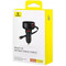 Фото - Автомобільний зарядний пристрій Baseus Enjoyment Pro (1USB, вбудований кабель USB Type-C) 60W Black (C00057800111-00) | click.ua