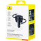 Фото - Автомобільний зарядний пристрій Baseus Enjoyment Max (2 вбудовані кабелі USB-C) 60W Black (C00035507121-01) | click.ua