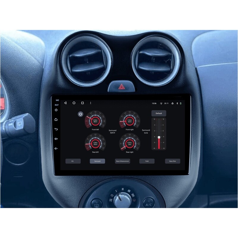 Штатна магнітола Gazer T6009 Pro для Nissan Micra, March 2010-2013 (T6009-K13-PRO)