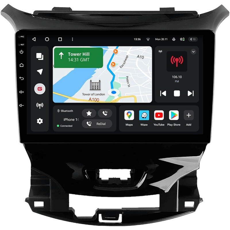 Штатная магнитола Gazer T6009 Pro для Dodge Journey (JC) 2011-2020 (T6009-J400-PRO)