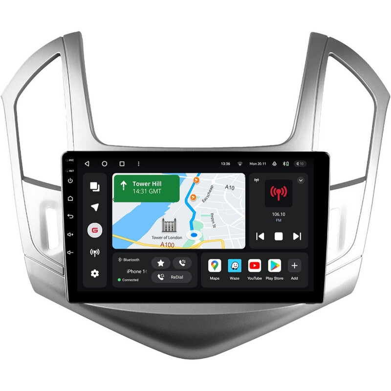 Штатная магнитола Gazer T6009 Pro для Chevrolet Cruze (J300, J308) 2012-2015 (T6009-J308-PRO)