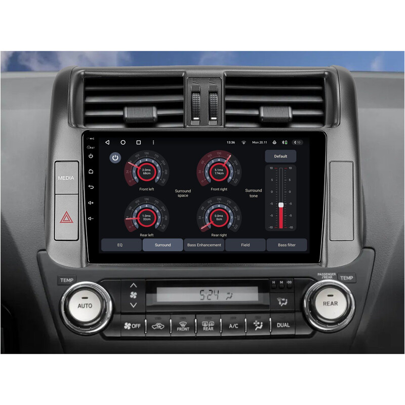 Штатна магнітола Gazer T6009 Pro для Toyota Land Cruiser Prado IV (J150) 2009-2013 (T6009-J150/L-PRO)
