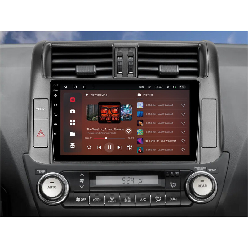 Штатна магнітола Gazer T6009 Pro Max для Toyota Land Cruiser Prado IV (J150) 2009-2013 (T6009-J150/H-PROMAX)