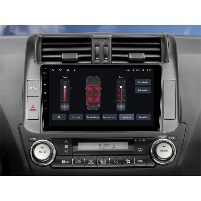 Штатна магнітола Gazer T6009 Pro Max для Toyota Land Cruiser Prado IV (J150) 2009-2013 (T6009-J150/H-PROMAX)