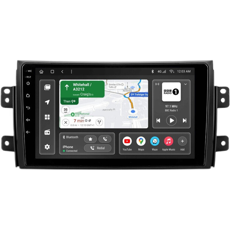 Штатная магнитола Gazer T6009 Pro для Suzuki SX4 I (GY) 2006-2014 (T6009-GY-PRO)
