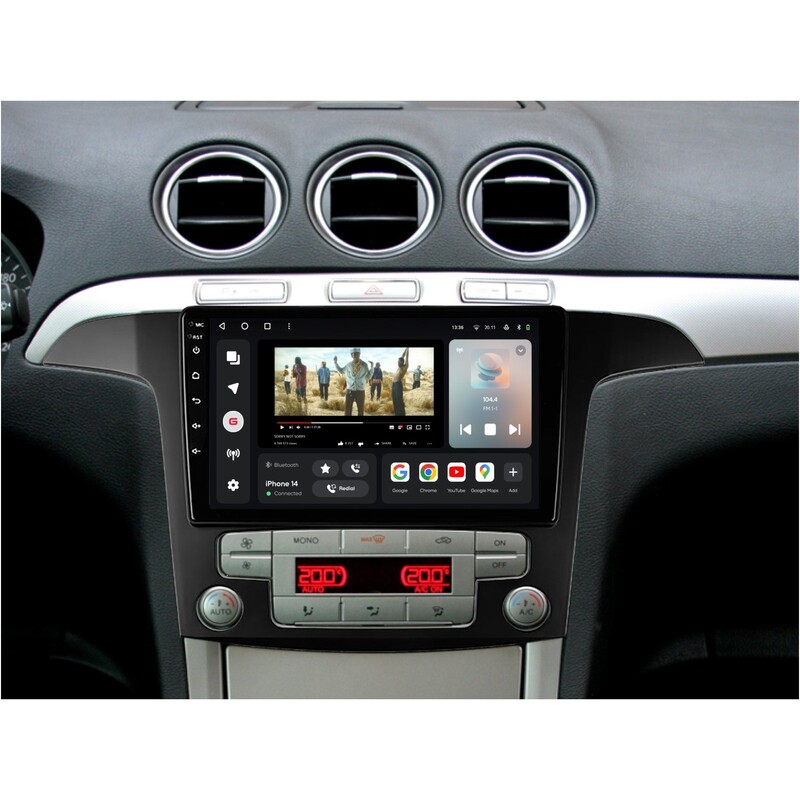 Штатная магнитола Gazer T6009 для Ford S-Max I 2006-2015 (T6009-CD340)
