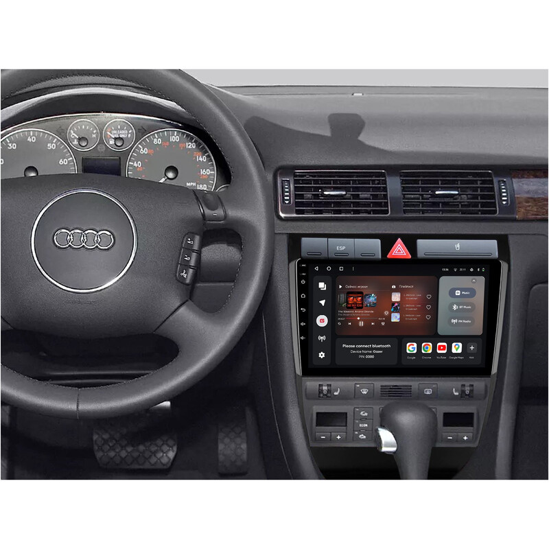 Штатная магнитола Gazer T6009 Pro для Audi A6 II 1997-2004, S6 II 1999-2004, RS6 I 2002-2006 (T6009-C5-PRO)