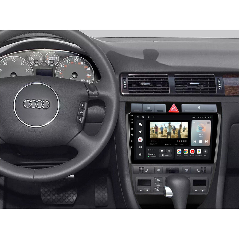 Штатна магнітола Gazer T6009 для Audi A6 II 1997-2004, S6 II 1999-2004, RS6 I 2002-2006 (T6009-C5)