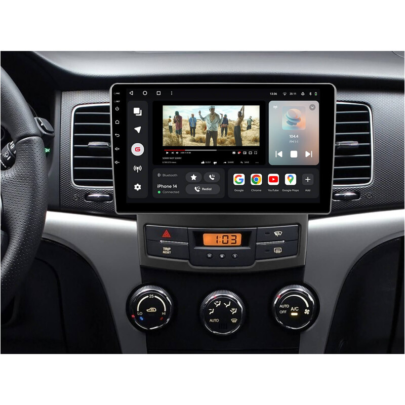 Штатна магнітола Gazer T6009 для SsangYong Korando 3 (C200) 2010-2013 (T6009-C200)